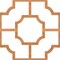 Ekena Millwork 33W x 33H x 38T Small Bradley Decorative Fretwork Wood Ceiling Panels, Cherry CELW33X33X0375BRDCH - alternate 7